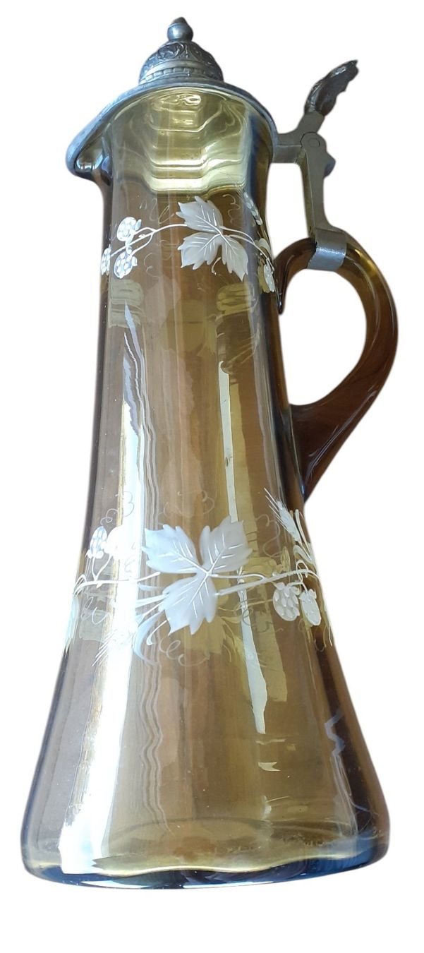 Caraffe: Weinkaraffe 19. Jahrhundert – Usato da Mörschwil venduto da antiksalon 3
