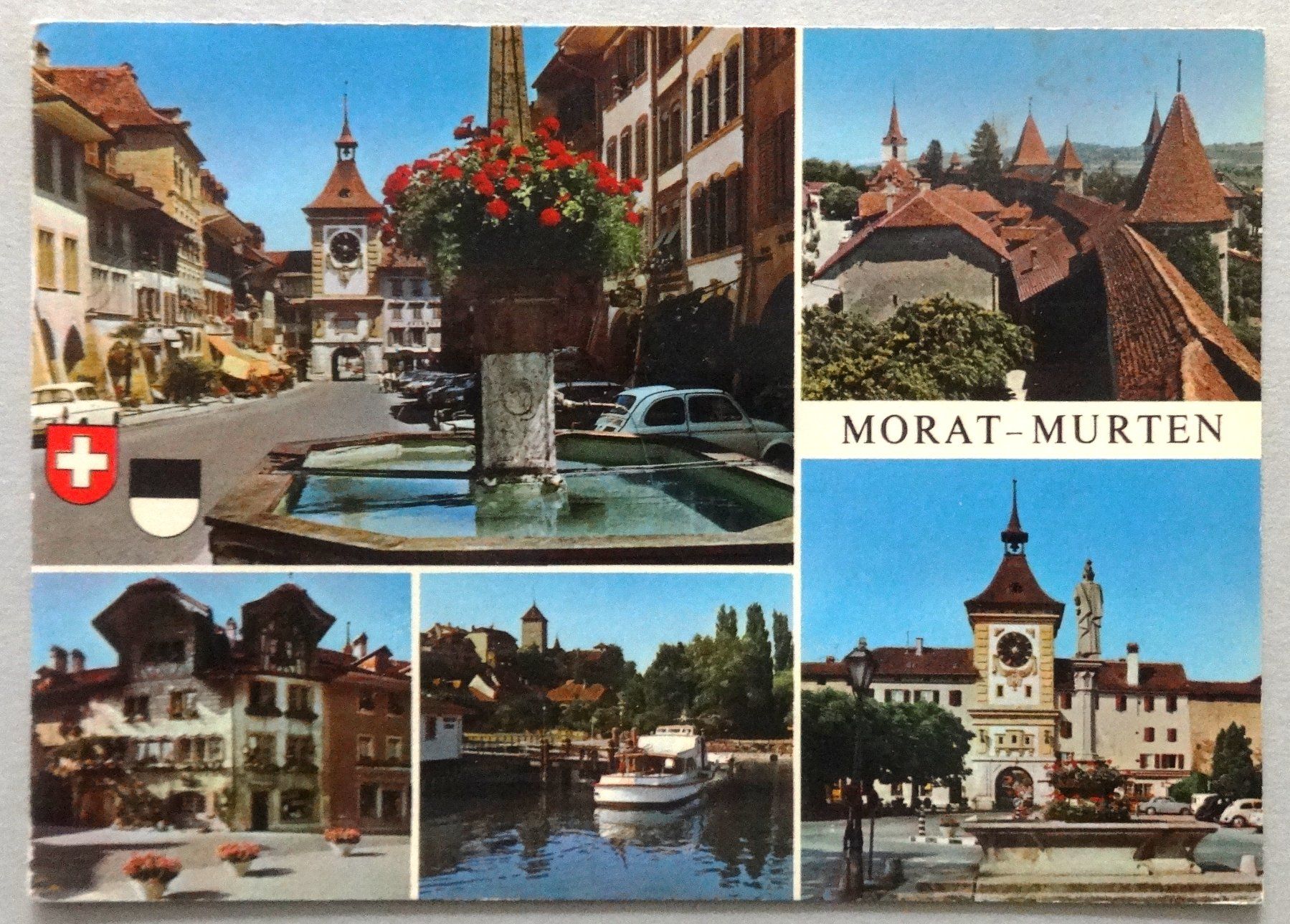 Cartoline postali: Morat - Murten – Difettoso da Fétigny venduto da Billy2miny