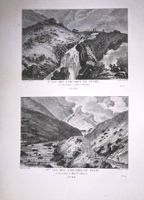 Leventina 2 Originalkupferstiche 1780
