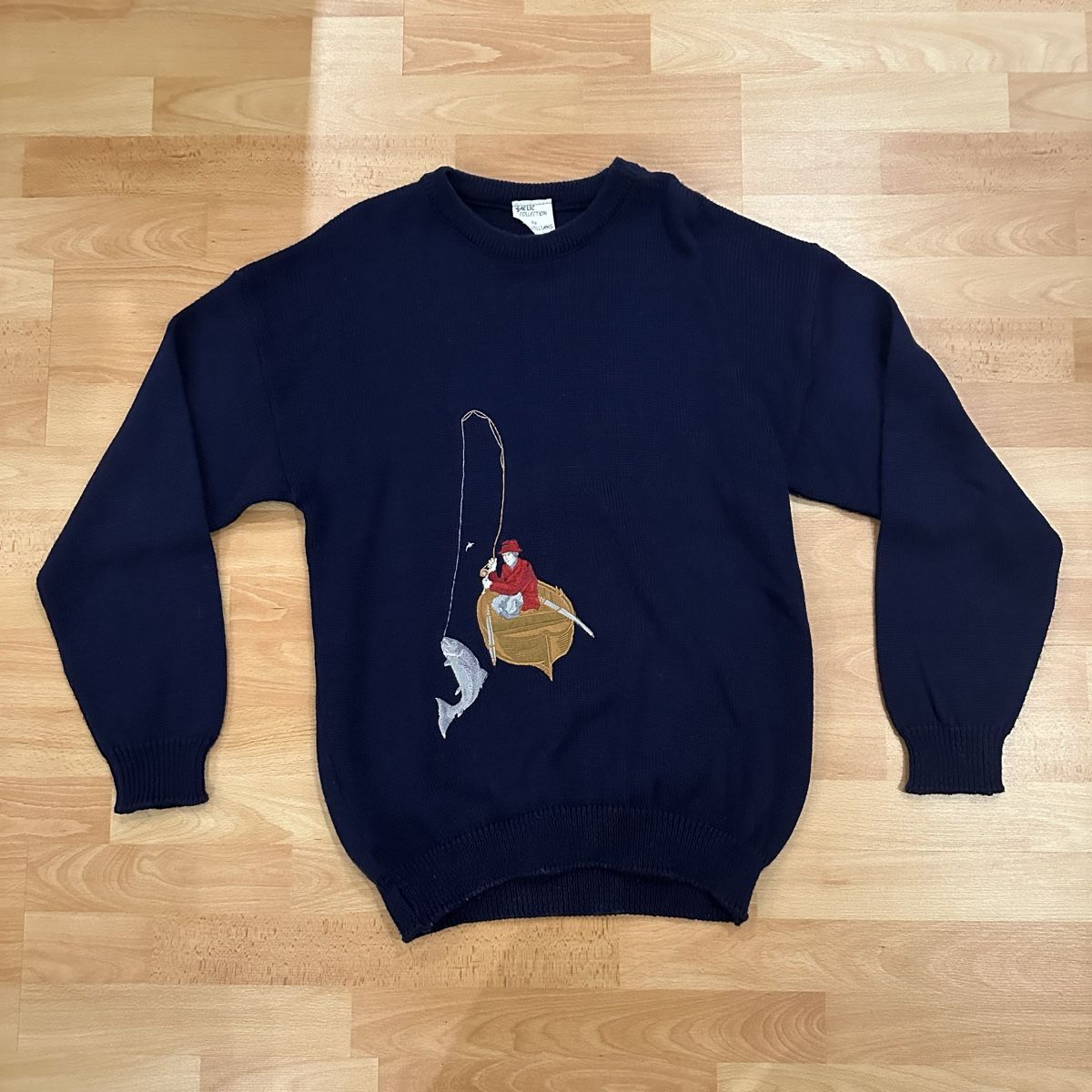 Maglioni & Felpe: Strickpullover Sweatshirt Navy Blau Grösse M – Usato da Opfikon venduto da TSell