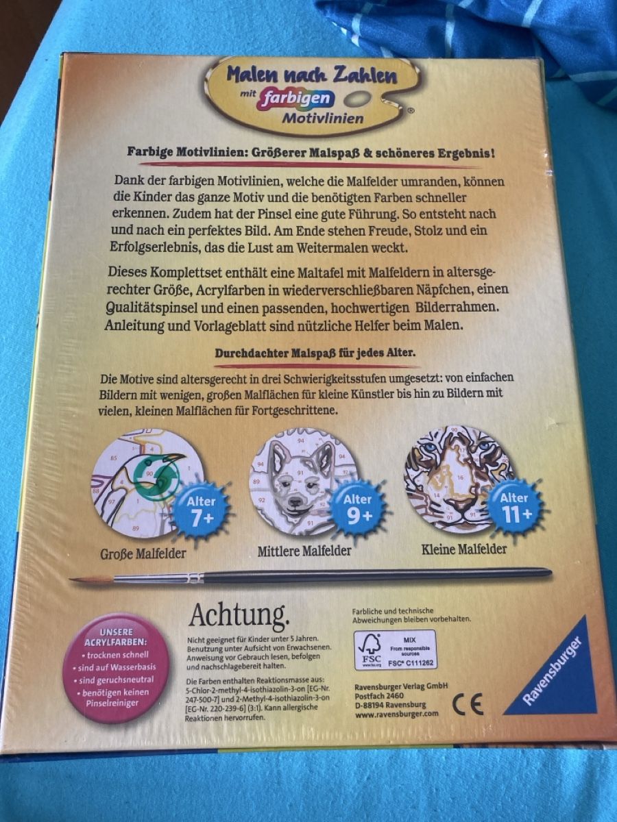 Ravensburger Spielzeuge: Peinture chevaux – Neu und originalverpackt aus La Rippe von Alinecl 1