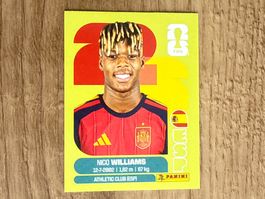 Panini FIFA WM 2026 Sticker Nico Williams ESP 17