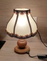 Schöne tischlampe höhe;30cm Massiv Holz 《Art;2736》