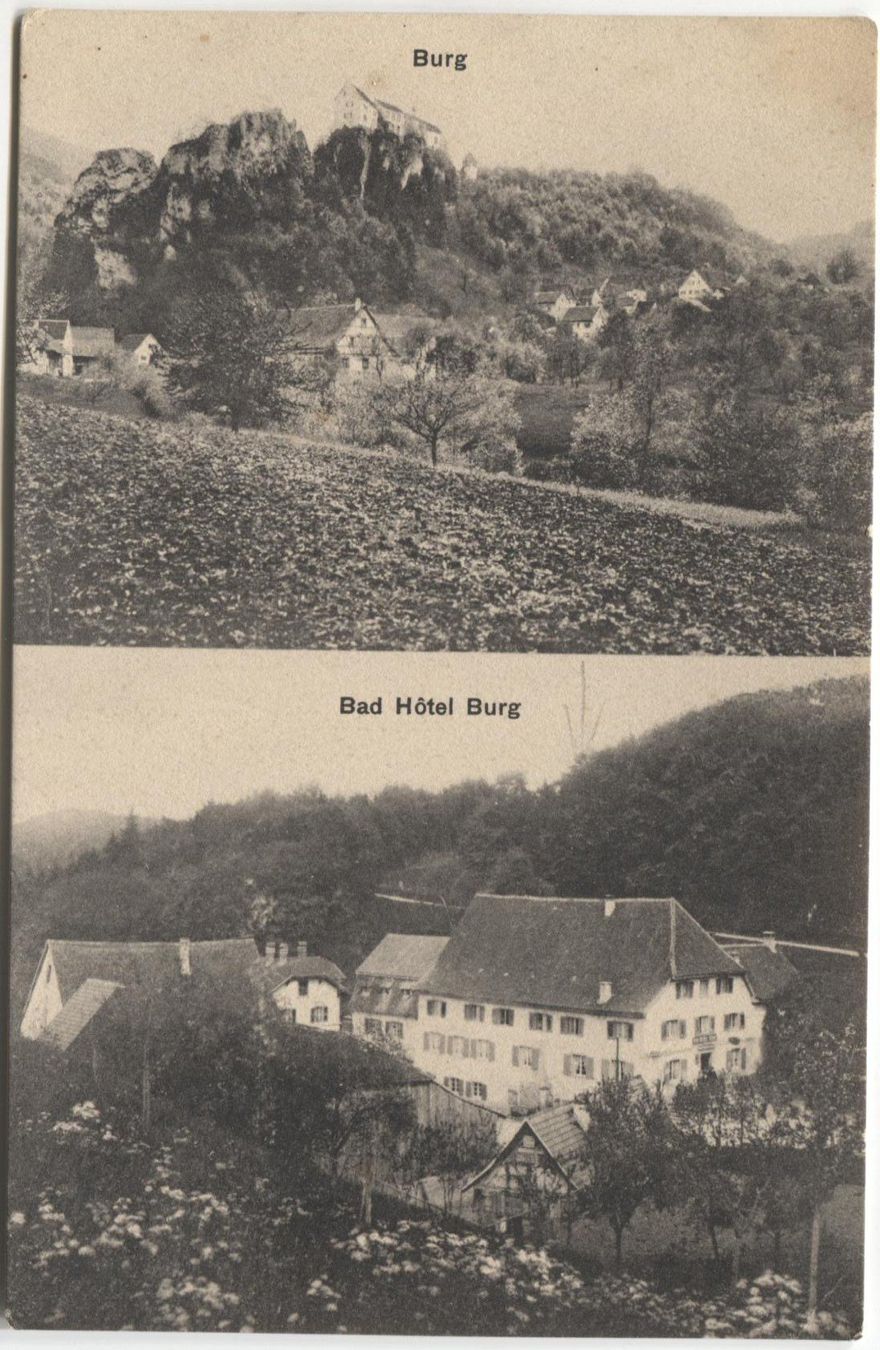 Ansichtskarten: BURG BL 1916 – Gebraucht aus Rothrist von Clanx