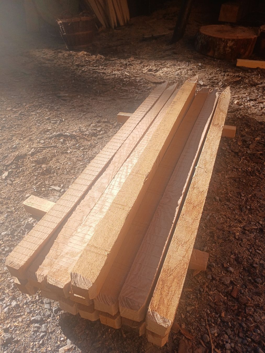 Clôtures: Eichen Pfähle  – Neuf avec emballage d'origine à Willisau par Holz1988 2