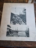 Alte Fotografie, Hafenansicht Belawan, Rarität, Vintage