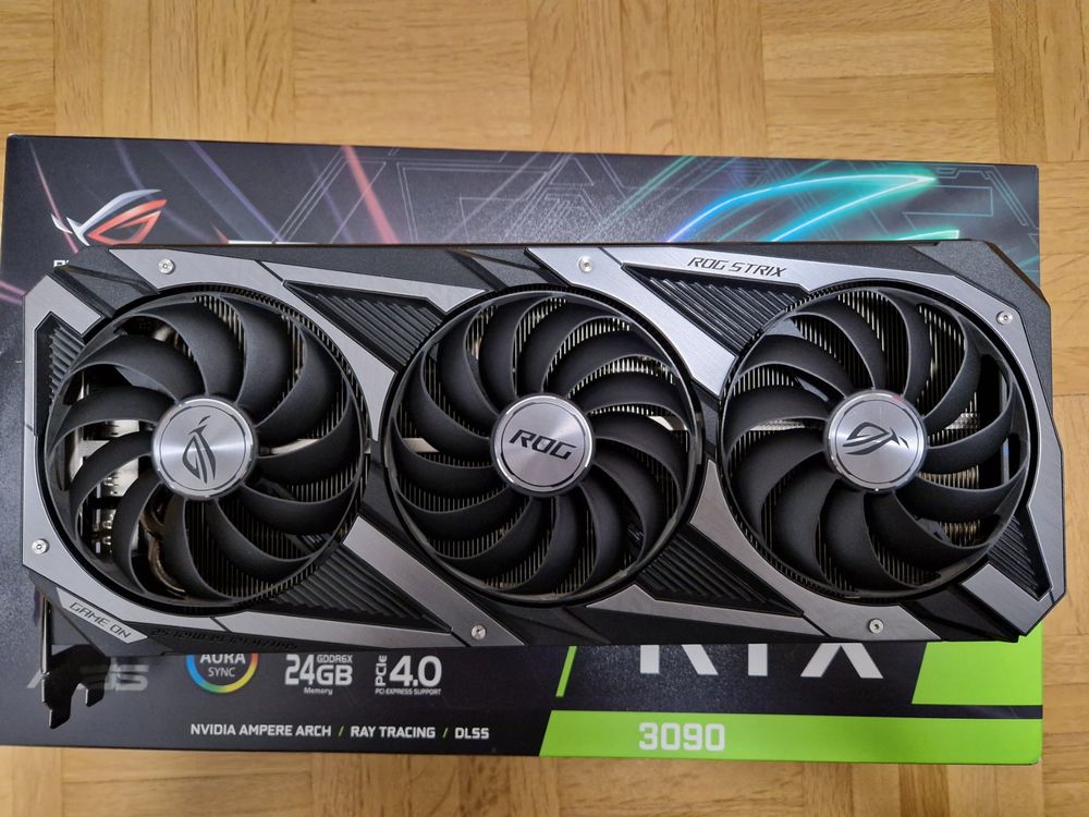 ASUS GeForce ROG STRIX RTX 3090 24G GAMING | Kaufen auf Ricardo