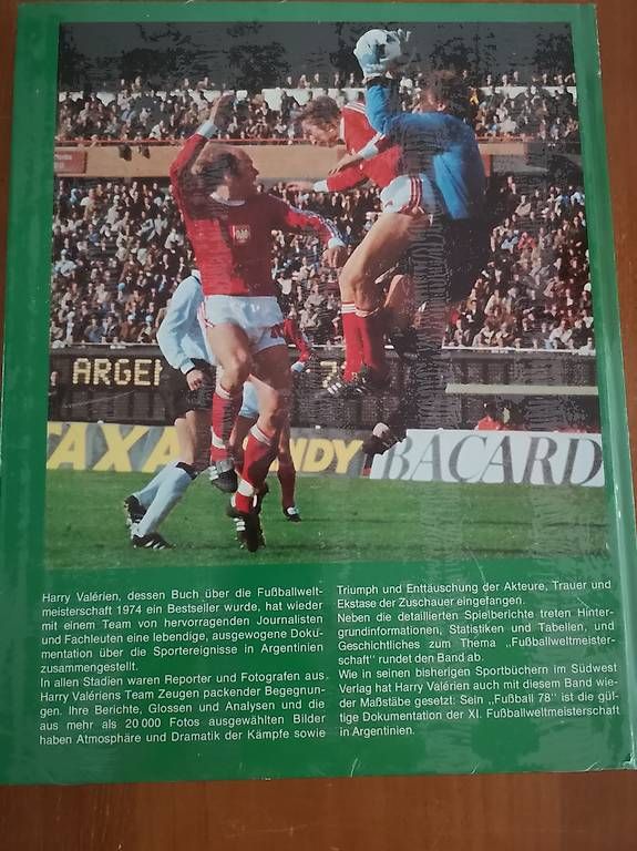 Libri: Fussball 78 Weltmeisterschaft Argentinien – Usato da Rüschlikon venduto da Sanna06 2
