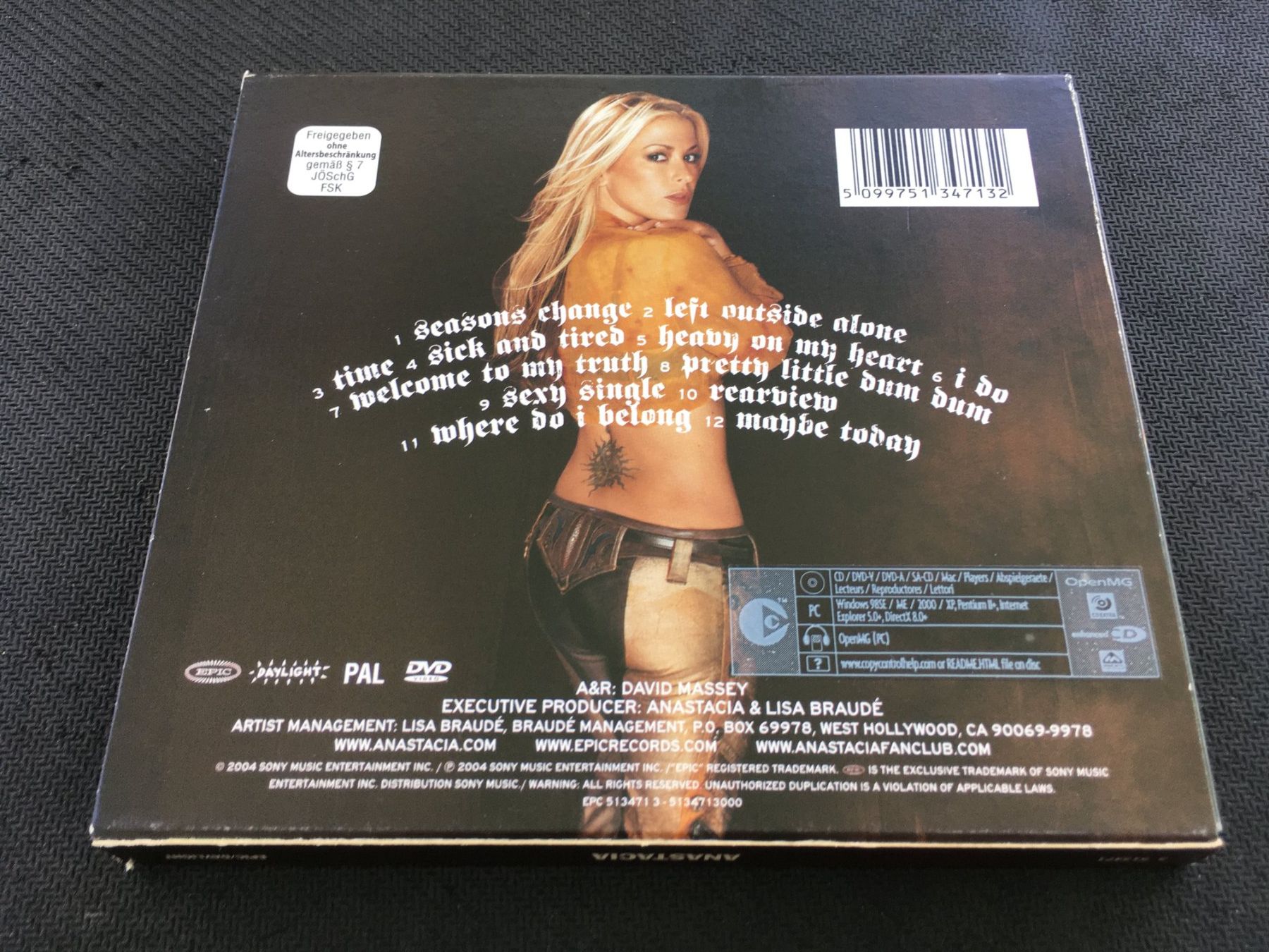 CD: Anastacia -CD- CD+DVD – Usato da St.Gallen venduto da MedienJoe 2