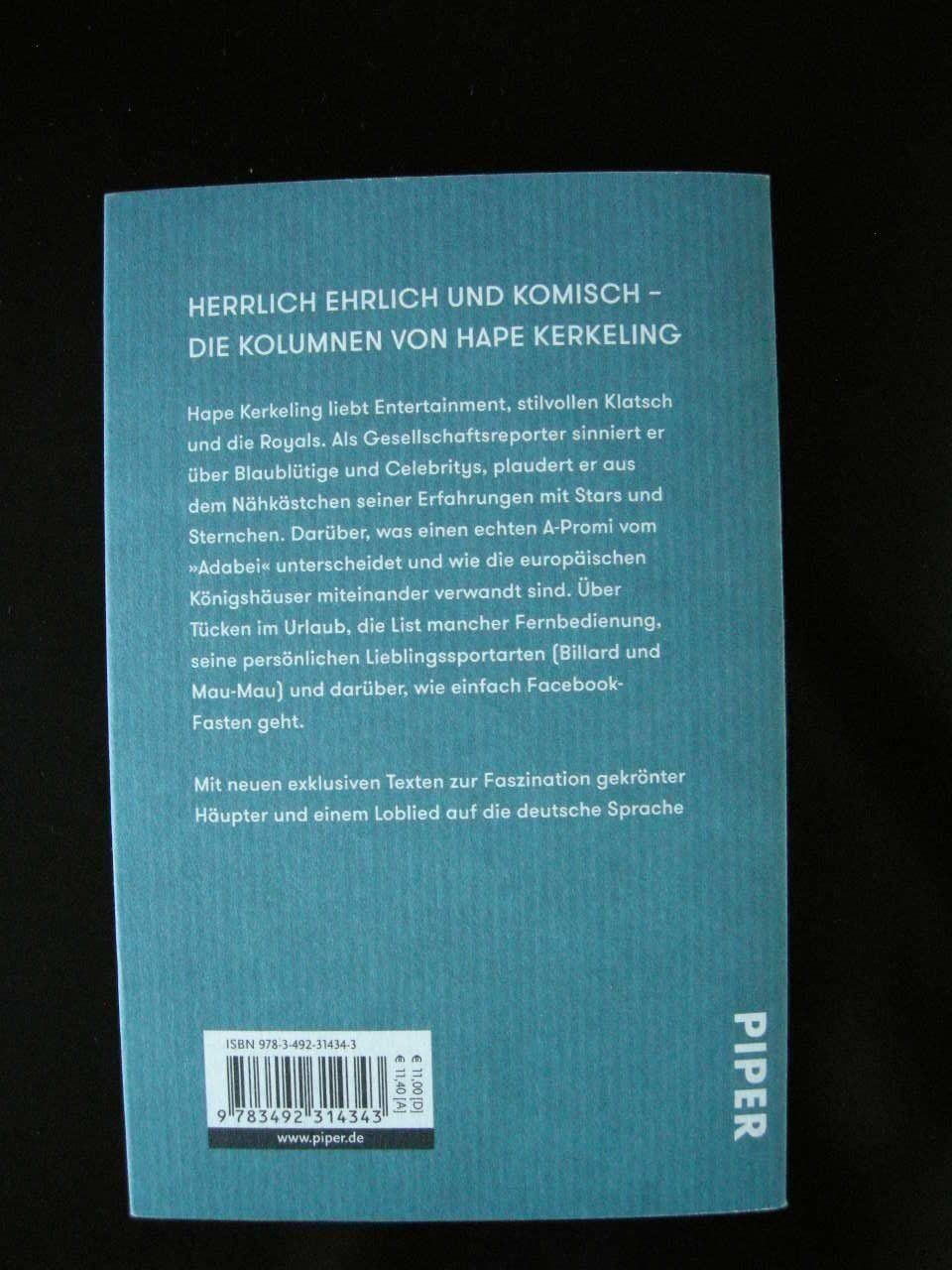 Libri: Hape Kerkeling "Ich bin da mal weg" – Usato da Dietikon venduto da Klopfer05 2