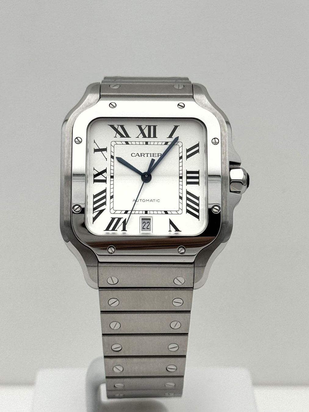 Elegantes Cartier Santos Gebraucht Bild
