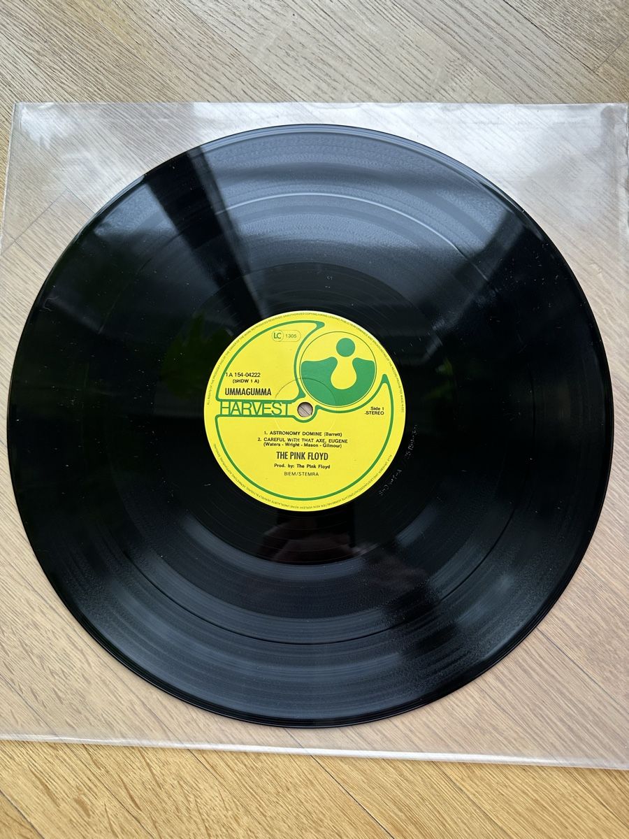 Schallplatten: Pink Floyd Ummagumma doppel LP – Gebraucht aus Zürich von marcochreis5 4