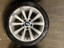 4x BMW 17 Zoll räder mit neue 225/45R17 Hankook Sommerreifen