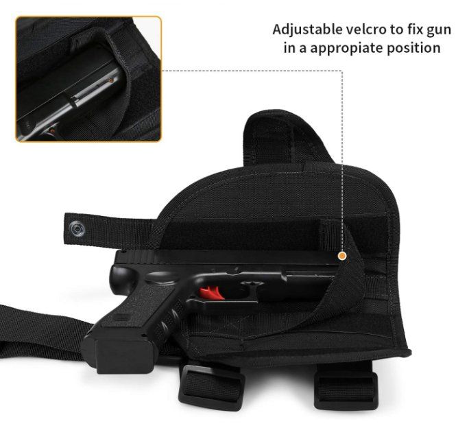 Schützensport: Taktisch Pistolenholster Beintasche – Neu und originalverpackt aus Châtelaine von topshop.switzerland 6
