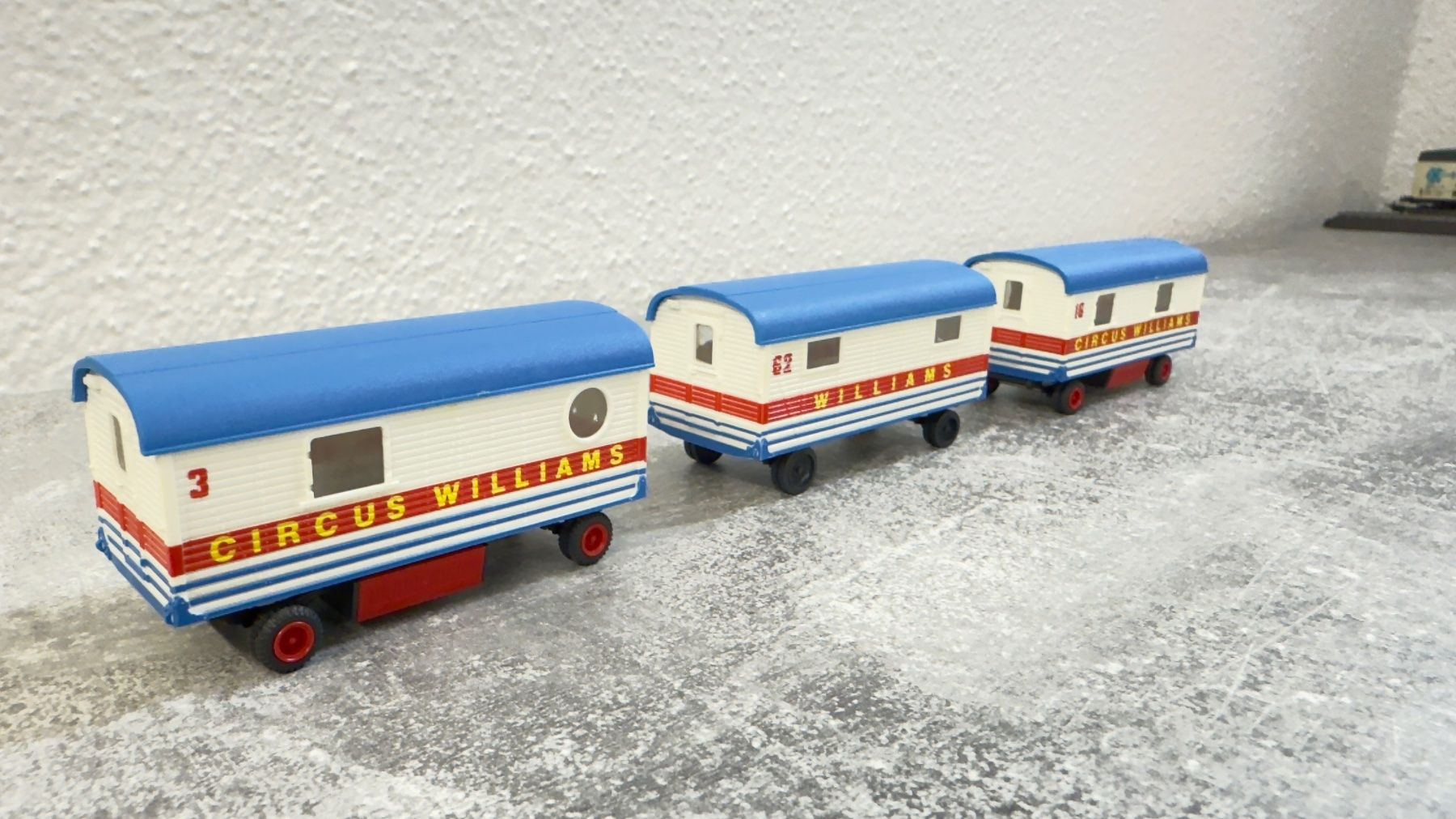 Preiser Modellini di ferrovie: Preiser Circus Williams H0 – Usato da Schlieren venduto da rat_lq6b 2