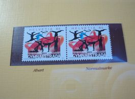 Abart "Gymnaestrada" 2011, **, Fleck beim Bein