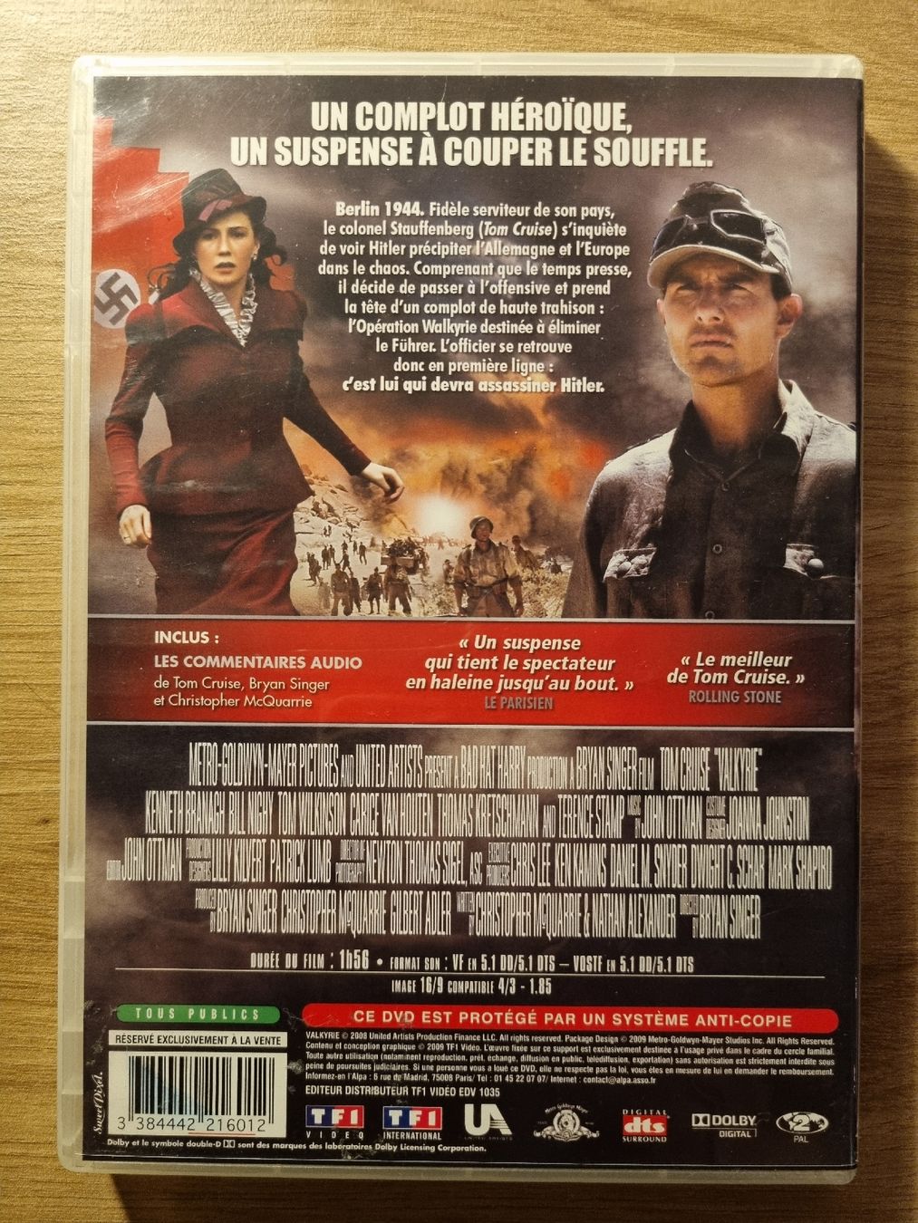 Tutti i DVDs: DVD Walkyrie - Tom Cruise – Usato da Langenthal venduto da van_tm9l 1