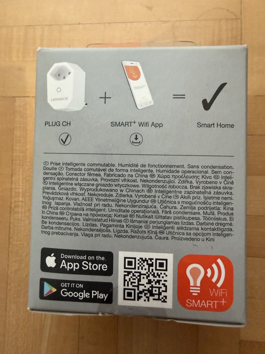 Stecker: 2x LEDVANCE SMART+ Plug CH – neu & originalverpackt – Neu und originalverpackt aus Hagenbuch ZH von Humbi69 2