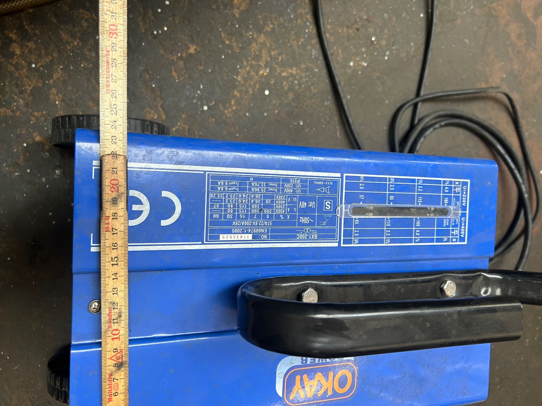 Postes à souder: Elektroden Schweissgerät 400V 16A – D'occasion à Untersiggenthal par sinamoll 4
