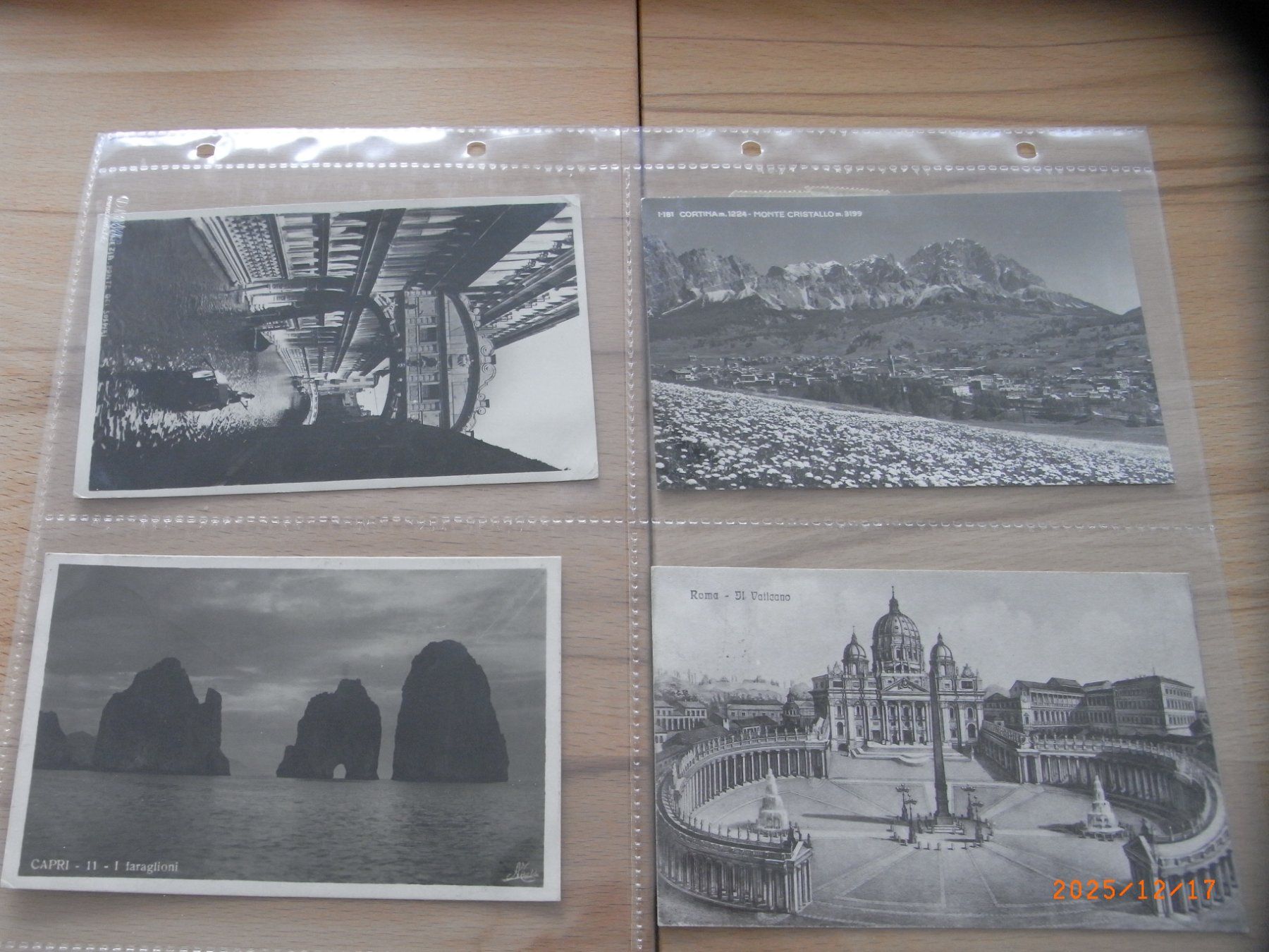 Cartoline postali: Ansichtskarten international 264  Stück im Album – Usato da Ittigen venduto da shetland 1