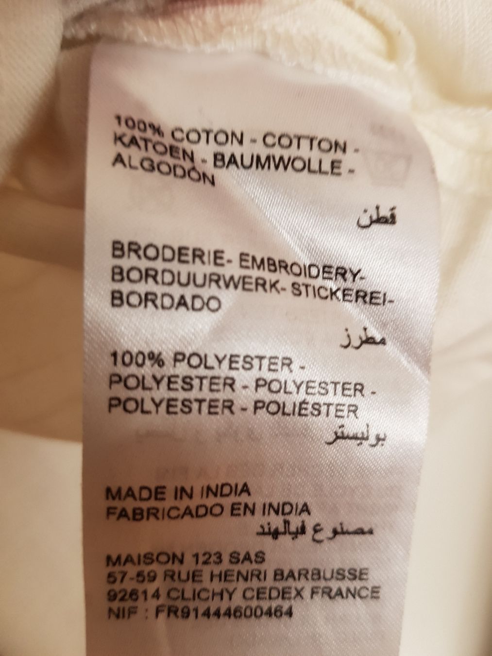 Maison 123 Top: Blouse Maison 123 Broderie T42 – Nuovo (secondo la descrizione) da Veyrier venduto da sosozizou 2