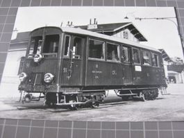 Aigle gare CFF avec Train AL 