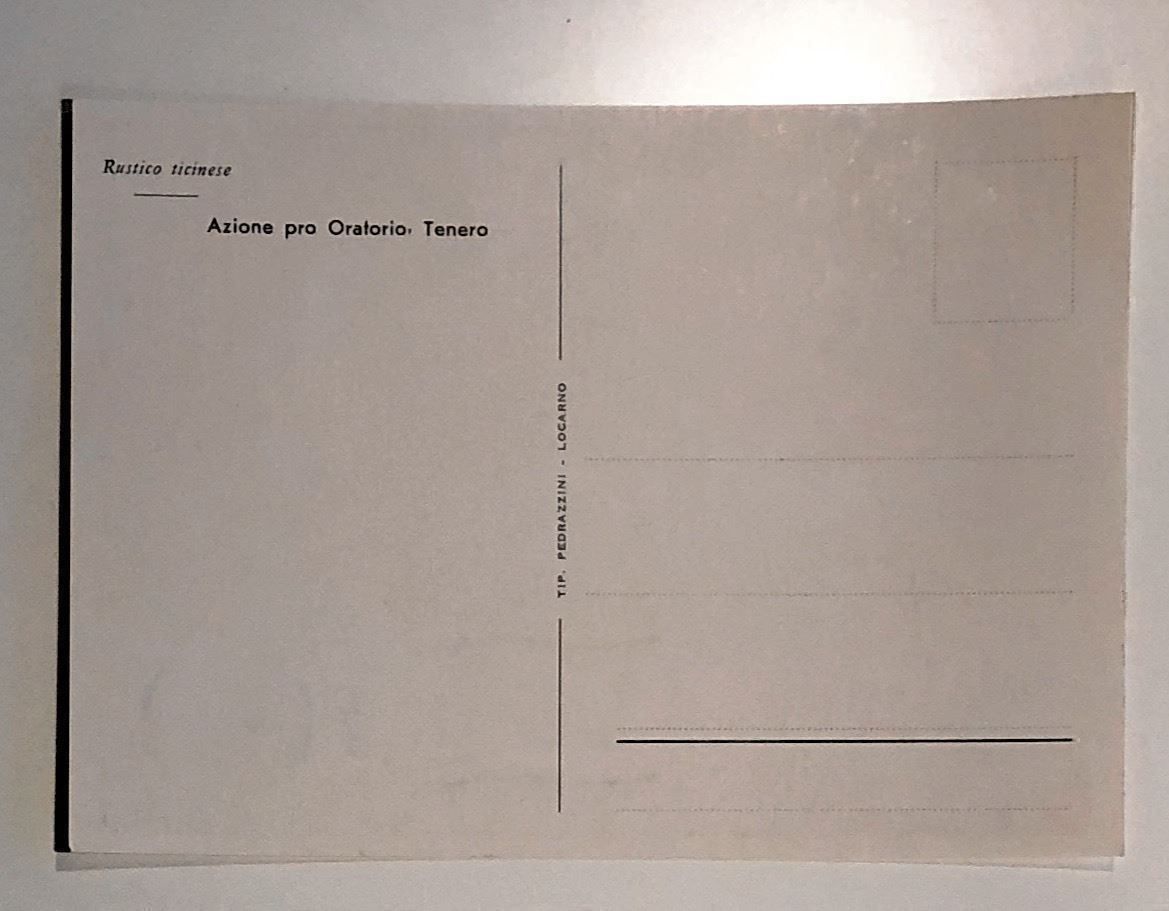 Cartoline: AZIONE Oratorio TENERO, ab 1.-- – Usato da Lufingen venduto da Rac0 1