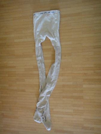 Winterzeit: Glitzer Strumpfhose, neuwertig, Gr. 10 Jahre