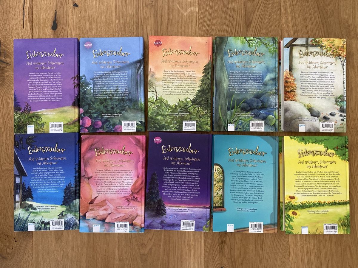 Libri: Eulenzauber Bücher Band 1-10 – Usato da Rothenfluh venduto da myfra 2