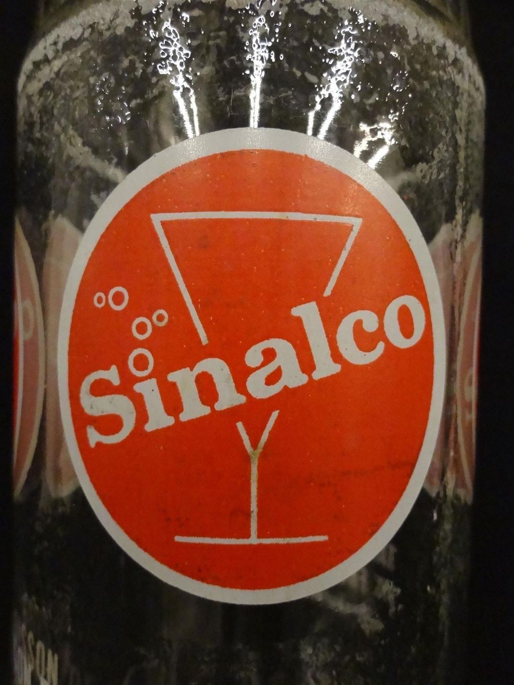 Sinalco Bicchieri, Caraffe & Bottiglie: alte Flasche SINALCO 1969 BÜLACH – Usato da Kerzers venduto da Flaschenposten 6