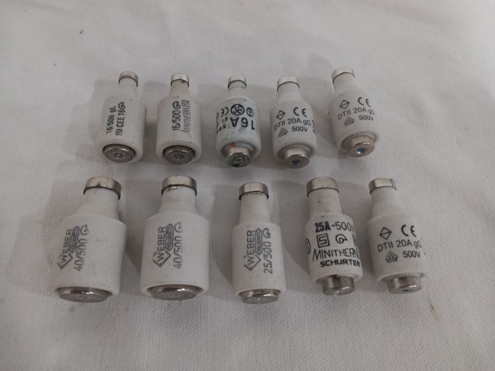 Keramik Sicherungen SET mit 10 Stück | Kaufen auf Ricardo