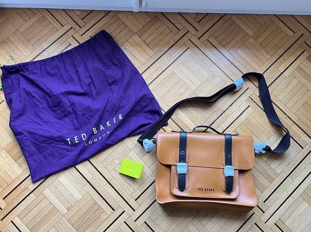 Magnifique sac neuf avec étiquette Ted Baker jaune moutarde