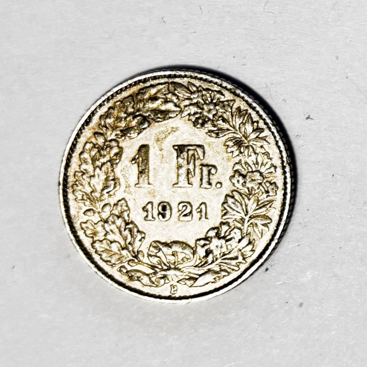 Toutes les monnaies: 1 Fr. Silber Schweiz 1921 – D'occasion à Martisberg par tigger74ch