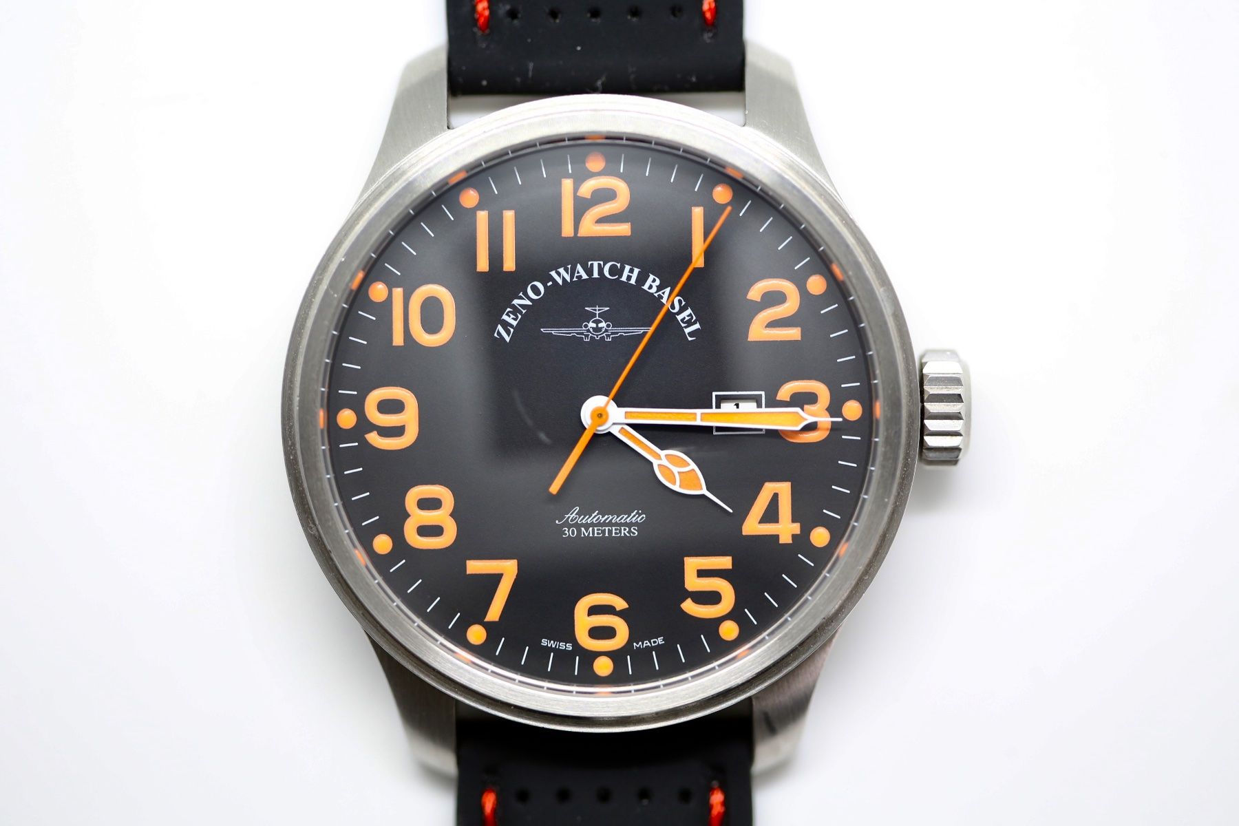 Zeno Orologi: Zeno Watch Oversized Pilot Automatic – Usato da Reinach BL venduto da Han-Numismatik
