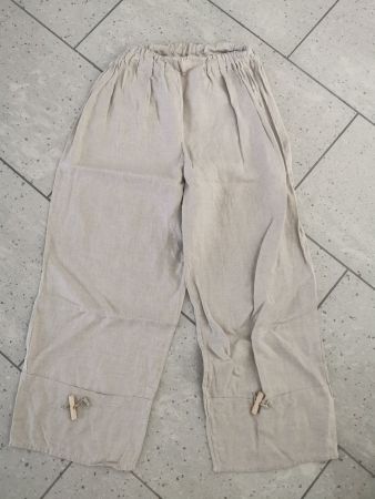Beige farbene Hose, Gr. L