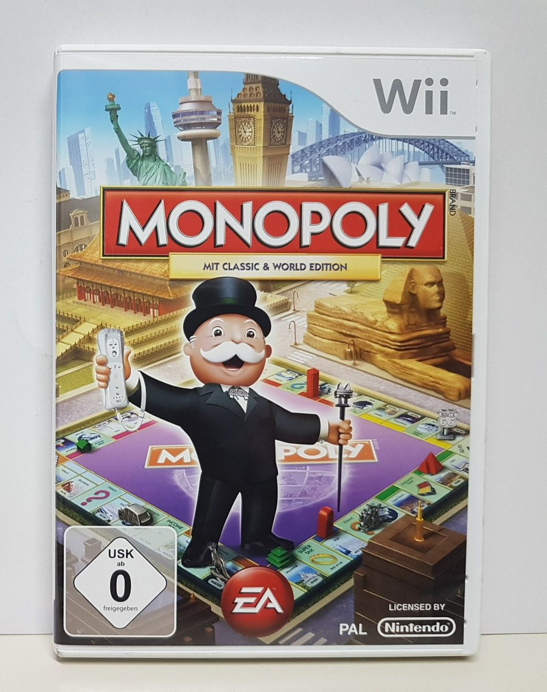 Nintendo Giochi: Wii Monopoly mit Classic & World Edition – Usato da Schüpfheim venduto da Game-Paradis 1