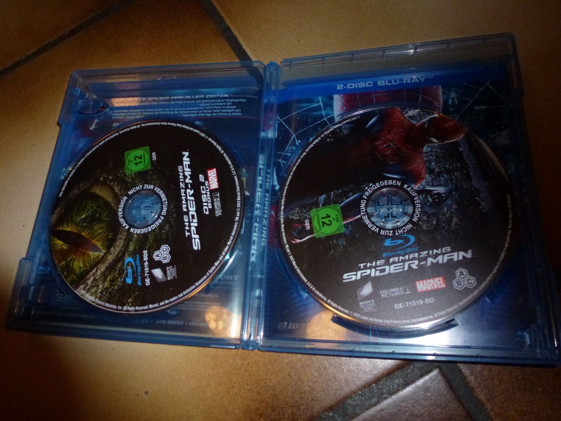 Tutti i DVDs: The Amazing Spider-Man BLU-RAY – Usato da Olten venduto da Disc-Verkauf 1