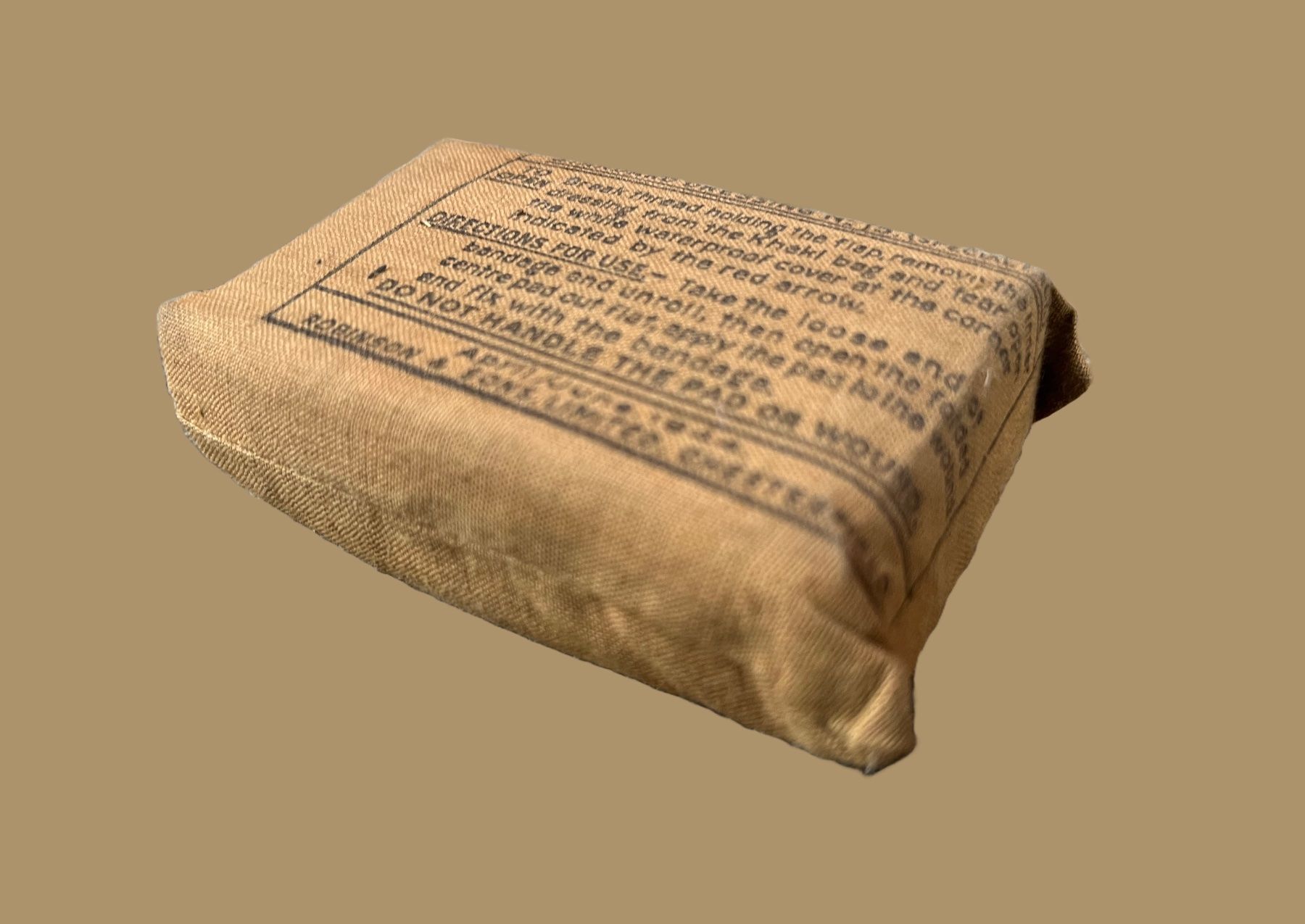 Dekobänder: Pansement Standard Dressing no15 GB 1944 WW2 – Gebraucht aus Bellevue von Belafer 1