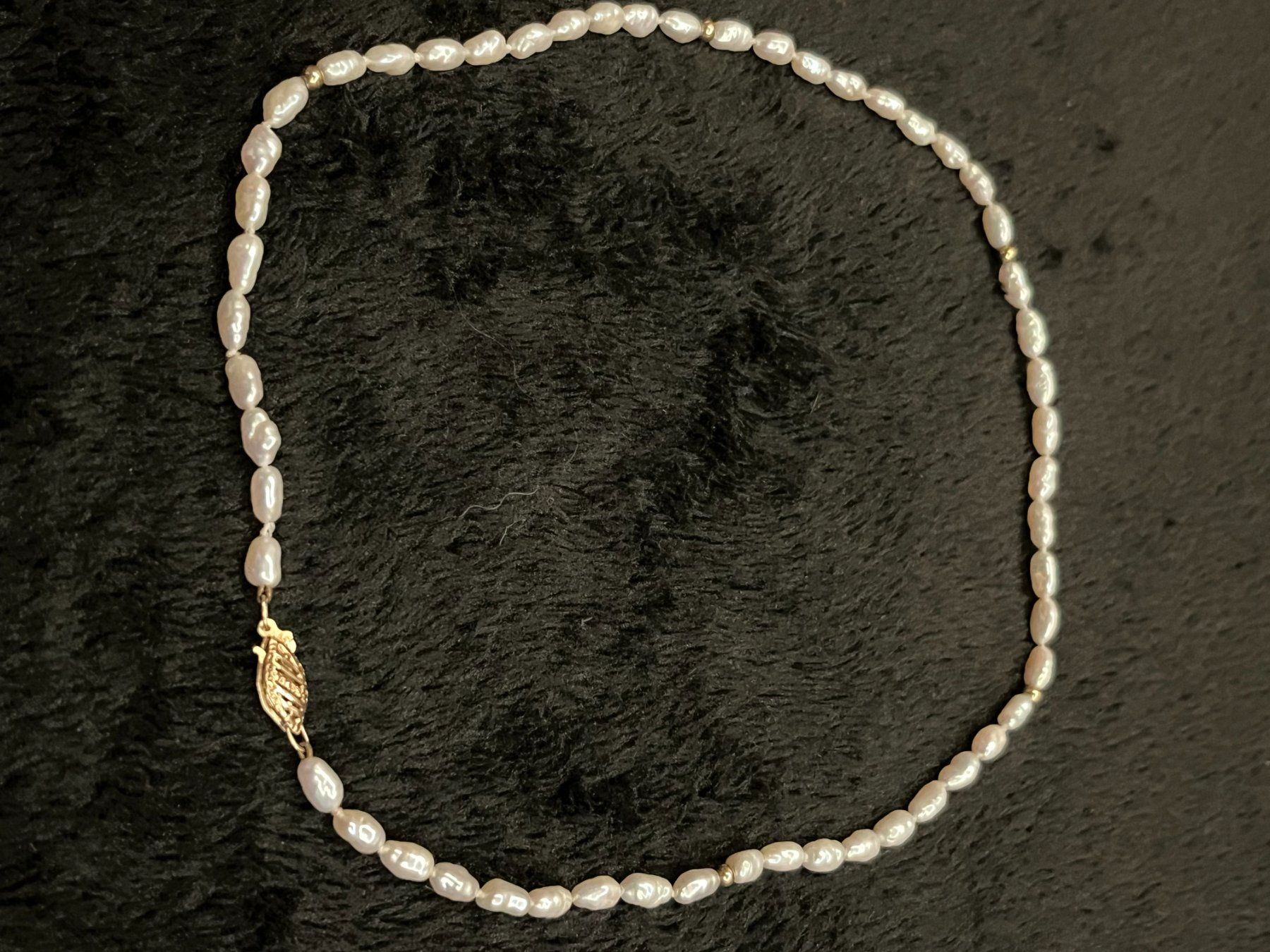 Catenine: Perlenkette Gold 585 – Usato da Bettwiesen venduto da wicking27 2