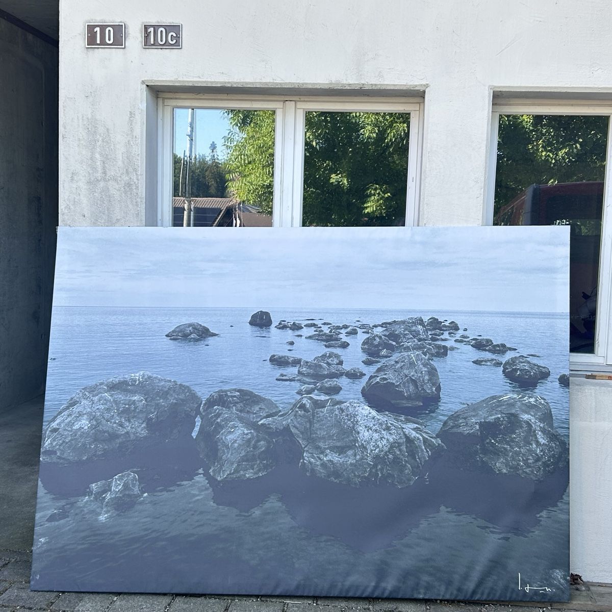 Foto & Immagini: Grosses Bild Steine  ca 140x220cm – Usato da Oberrüti venduto da SussiundStrolch 1