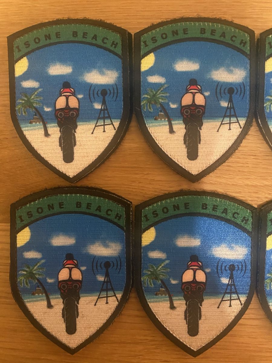 Schweizer Armee Toppe: 6x AZ SK Isone beach Wappen – Nuovo e nell'imballaggio originale da Zell ZH venduto da MegaCatch 1