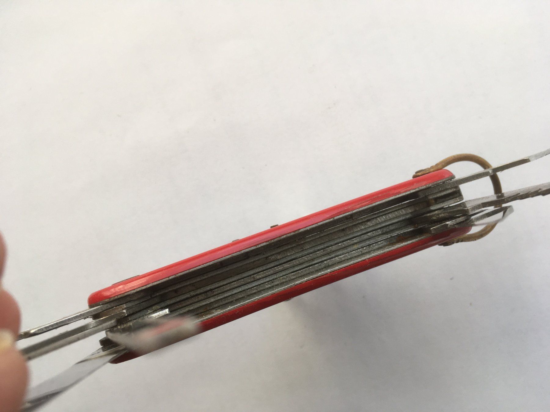 Coltelli tascabile: Multifunktionales Sackmesser – 11-teilig – Usato da Grenchen venduto da Kogi7 7