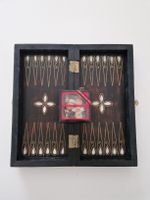 Edles Brettspiel aus Holz, Backgammon/Dame