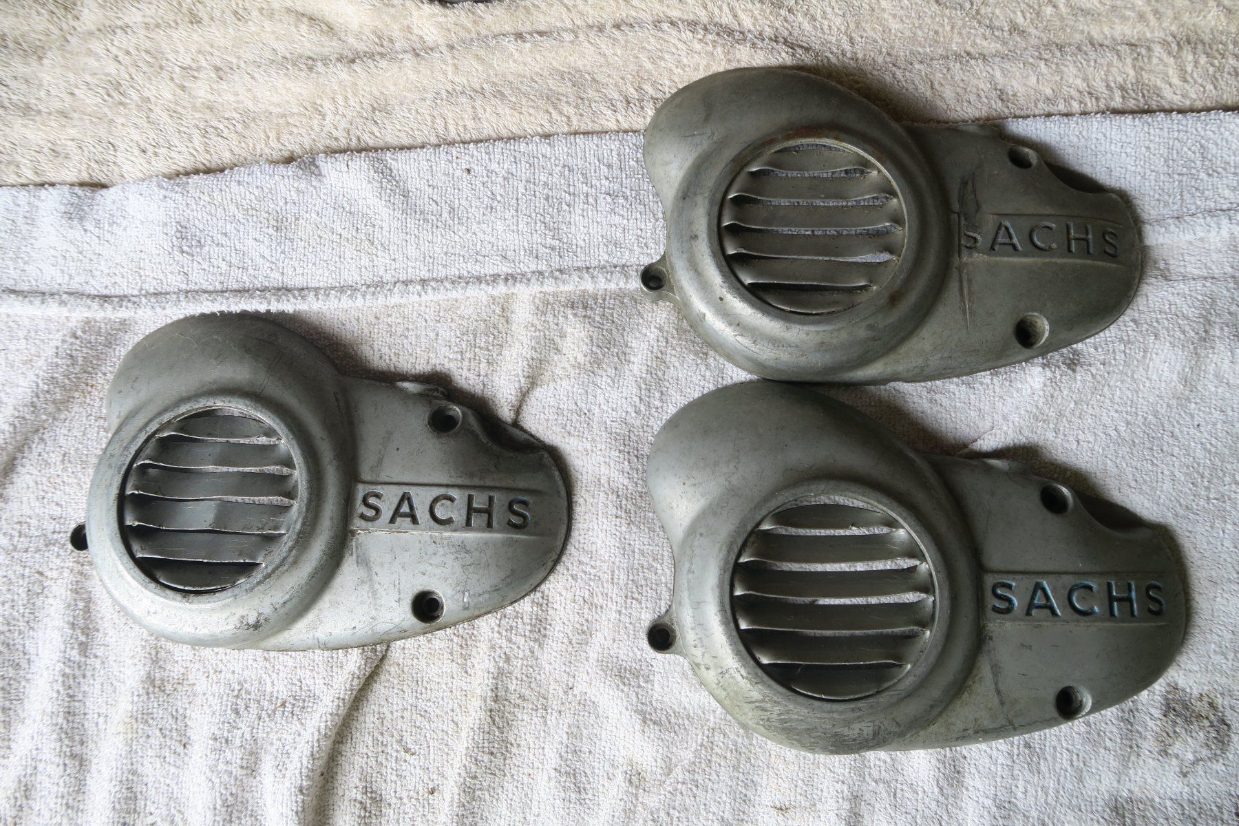Sachs Mofa-Ersatzteile: 3 x Sachs Gebläse Deckel 502 – Gebraucht aus Heimberg von Heimberg2010