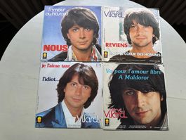 HERVE VILARD tolle Singles Kult Chanson 70's Charts Hit