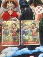 Carte One Piece Ace Sabo Luffy Goa Kingdom 2x 