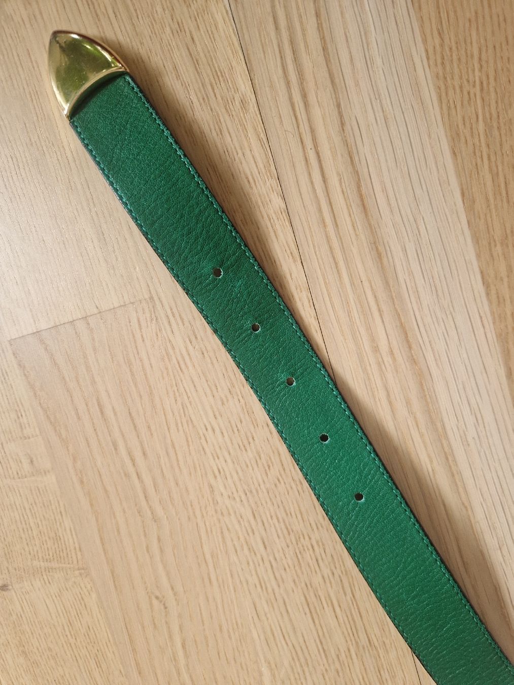 Cinture: Vintage leather belt, M – Nuovo (secondo la descrizione) da Denges venduto da elo_2zgb 4