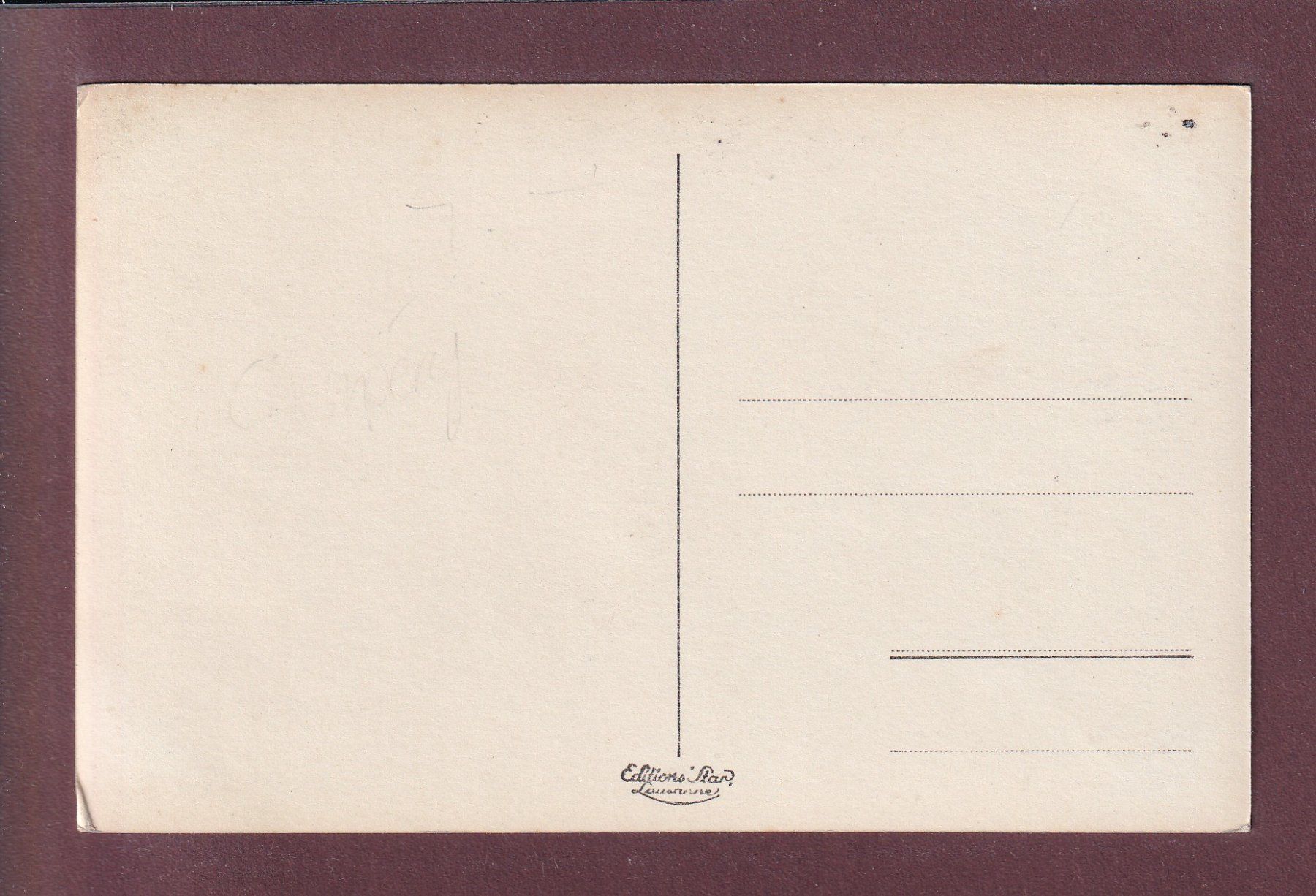Ansichtskarten: BARMAZ - Dents Blanches – Gebraucht aus Pully von nicecards 1