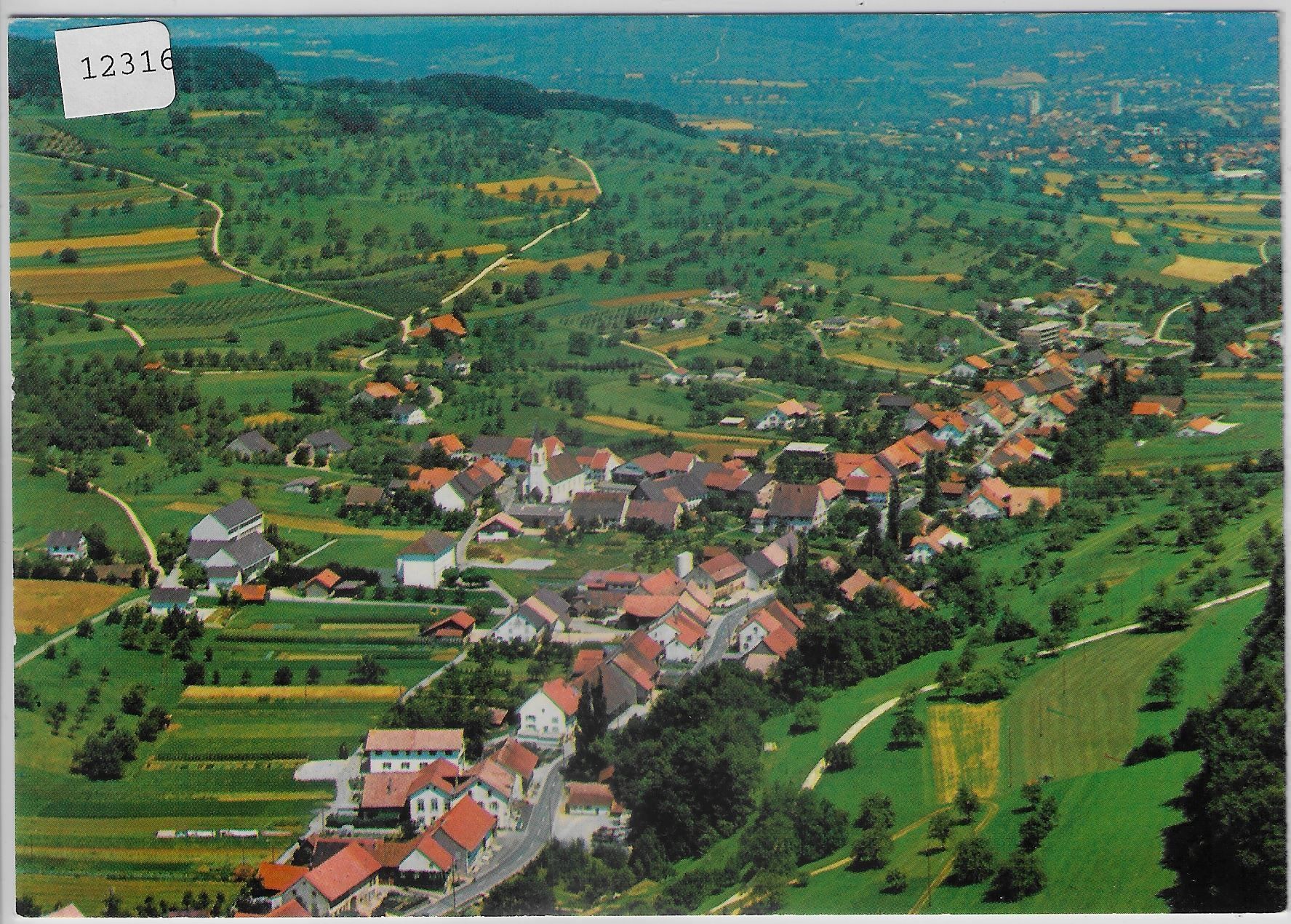 Cartoline postali: Flugaufnahme Wittnau AG – Antico da Ettingen venduto da Kartenplanet