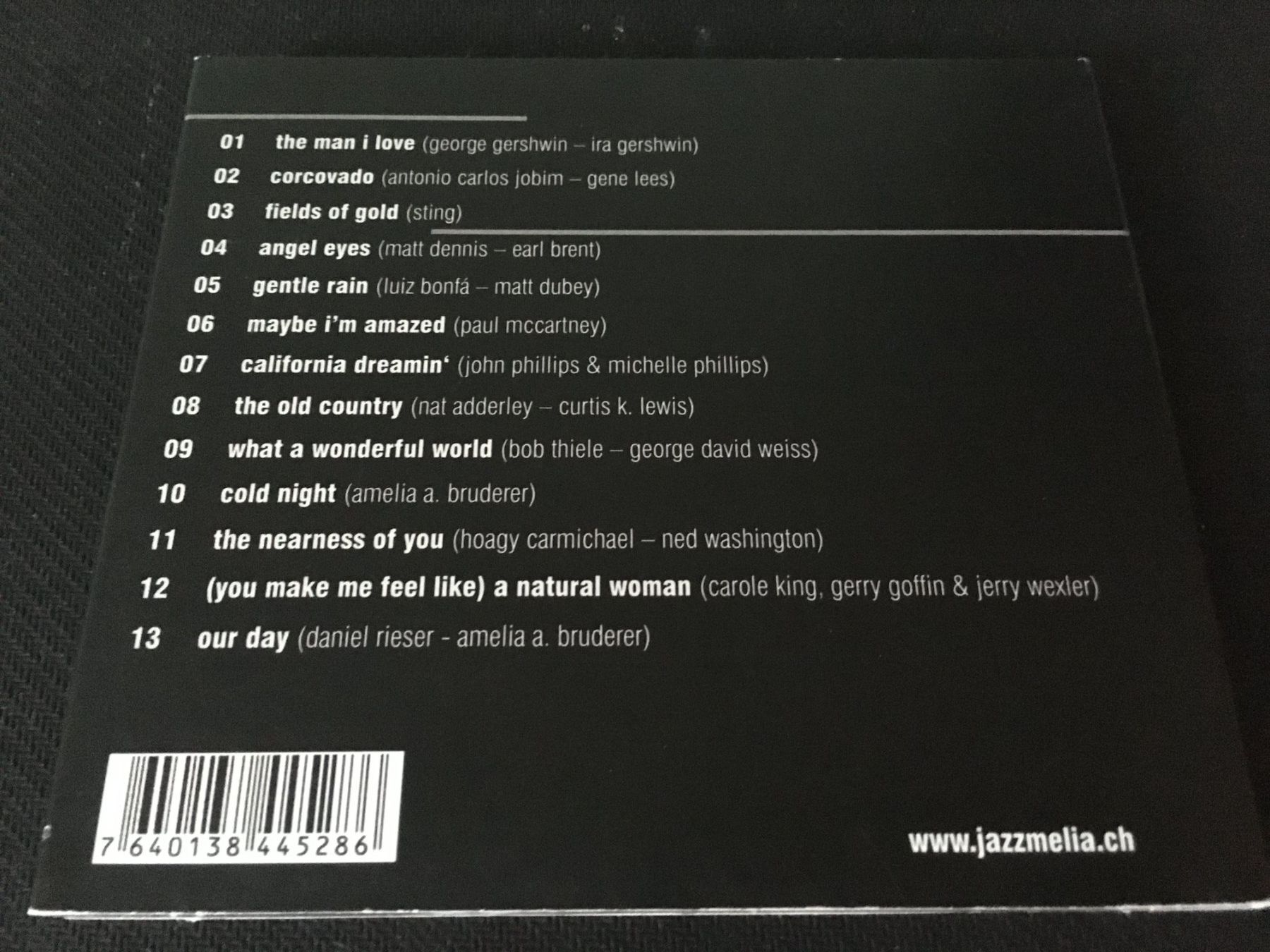 CD: Jazzmelia & Dani Rieser - Nightbirds -CD- Digipak – Usato da St.Gallen venduto da MedienJoe 2
